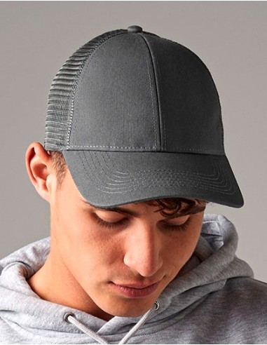B-B60N-Organic Cotton Trucker Cap